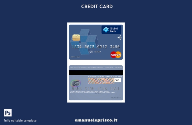 modello di carta mastercard Liberia Global Bank Liberia in stile verificato
